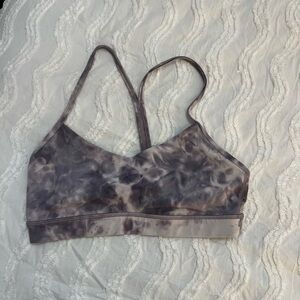Lululemon Athletica Gray Sports Bra with Racerback